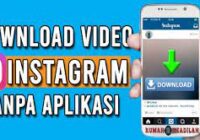 Cara Download Video Instagram Story Dengan Mudah Tanpa Aplikasi
